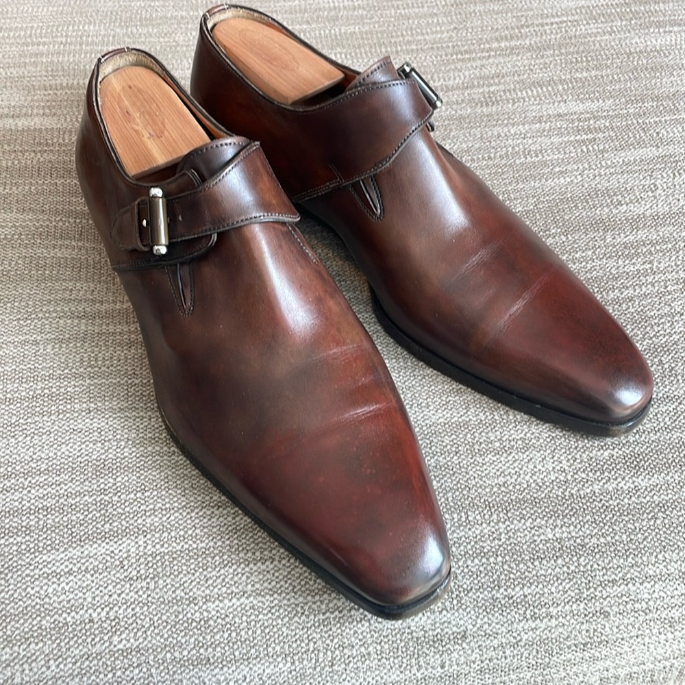 Santoni “fatte a mano” Monk Strap Shoe